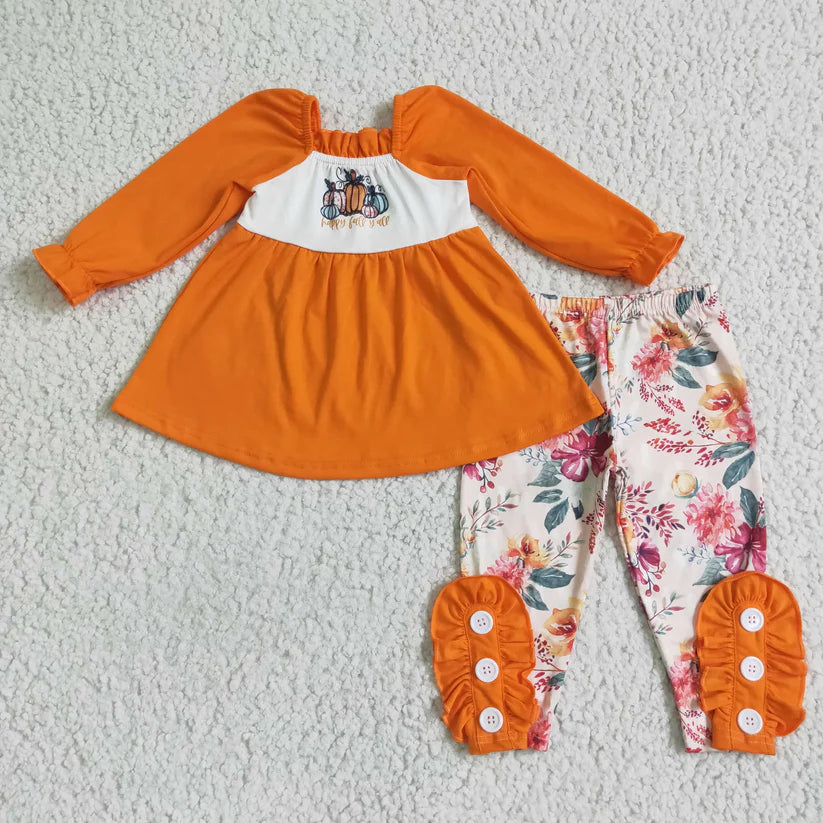 Girls Long Sleeve Pants Set